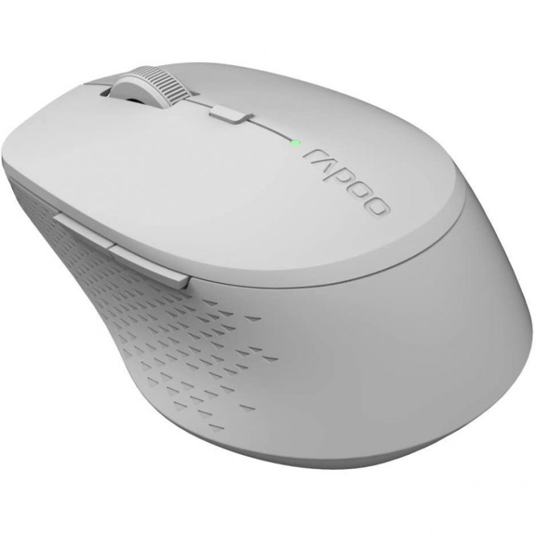 Rapoo M300 Ratón Óptico Inalámbrico Silent Multi-Mode Gris