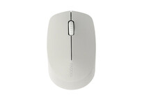Rapoo M100 Silent Ratón Óptico Inalámbrico 1300DPI Gris Claro