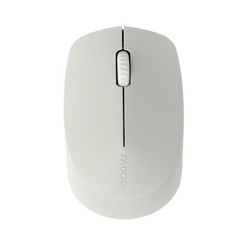 Rapoo M100 Silent Ratón Óptico Inalámbrico 1300DPI Gris Claro Rapoo M100 Silent Ratón Óptico Inalámbrico 1300DPI Gris Claro