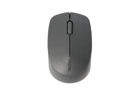Rapoo M100 Silent Ratón Óptico Inalámbrico 1300DPI Gris Oscuro