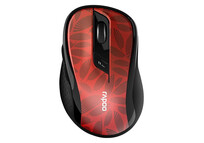Rapoo M500 Silent Ratón Óptico Inalámbrico 1600DPI Rojo Rapoo M500 Silent Ratón Óptico Inalámbrico 1600DPI Rojo