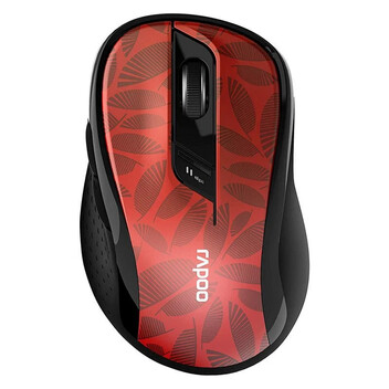 Rapoo M500 Silent Ratón Óptico Inalámbrico 1600DPI Rojo Rapoo M500 Silent Ratón Óptico Inalámbrico 1600DPI Rojo