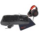 Talius Gaming Kit V2 Pack Teclado + Raton + Auriculares + Alfombrilla