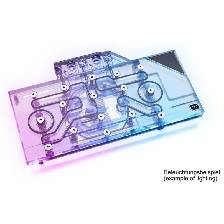 Alphacool Eisblock Aurora Acryl GPX-N Water Block para RTX 3090/3080