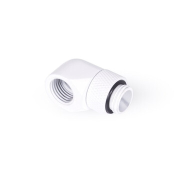 Alphacool L-Conector Giratorio G1/4 Rosca Exterior a G1/4 Rosca Interior Blanco Alphacool L-Conector Giratorio G1/4 Rosca Exterior a G1/4 Rosca Interior Blanco