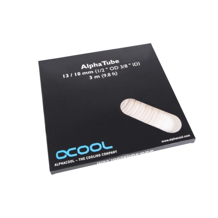 Alphacool AlphaTube HF Tubo 3/10mm 3/8" ID Ultra Clear 3m