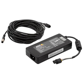Fuente de Alimentación Axis 75W Modelo 02040-001 Q6010-E Cable 7 m Negra