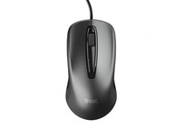 Trust Basics Ratón Óptico 1200DPI Negro