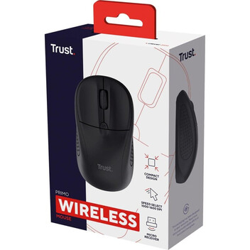 Trust Primo Ratón Inalámbrico 1600DPI Negro Trust Primo Ratón Inalámbrico 1600DPI Negro