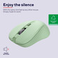 Trust Mydo Silent Wireless Ratón Inalámbrico 1800 DPI Verde Trust Mydo Silent Wireless Ratón Inalámbrico 1800 DPI Verde