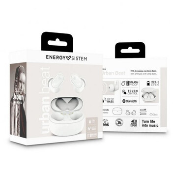 Energy Sistem Urban Beat Auriculares Bluetooth Blancos Energy Sistem Urban Beat Auriculares Bluetooth Blancos