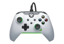 PDP Mando con Cable Neon White para Xbox Series X/S/One/PC PDP Mando con Cable Neon White para Xbox Series X/S/One/PC