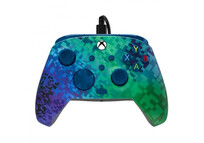 PDP Rematch Glitch Green Mando con Cable para Xbox X/S/One/PC