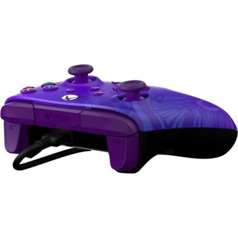 PDP Rematch Purple Fade Mando con Cable para Xbox X/S/One/PC