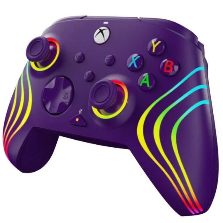 PDP Afterglow Wave Mando con Cable Violeta para Xbox Series/PC