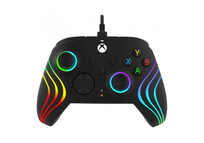 PDP Afterglow Wave Mando con Cable Negro para Xbox X/S/One/PC