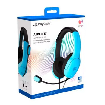 PDP Airlite Wired Neptune Blue Auriculares Gaming para PlayStation Azules