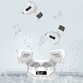 Kinsi F72 Auriculares Inalámbricos Bluetooth con Pantalla Digital Negros Kinsi F72 Auriculares Inalámbricos Bluetooth con Pantalla Digital Negros