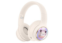 Kinsi AKZ-56 Auriculares Inalámbricos Ciervo de Dibujos Animados Marrones