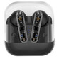 Kinsi AKZ-S26 Auriculares Inalámbricos con Funda Transparente Negros Kinsi AKZ-S26 Auriculares Inalámbricos con Funda Transparente Negros