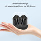 Kinsi AKZ-S26 Auriculares Inalámbricos con Funda Transparente Negros Kinsi AKZ-S26 Auriculares Inalámbricos con Funda Transparente Negros