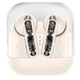 Kinsi AKZ-S26 Auriculares Inalámbricos con Funda Transparente Blanco