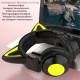 Kinsi 2S Auriculares Gaming RGB Cat Ear Negros