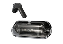 Kinsi B39 Auriculares Inalámbricos Bluetooth con Pantalla Digital Negros