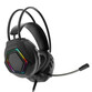 Kinsi HS601 Auriculares Gaming RGB Negros
