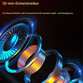 Kinsi HS601 Auriculares Gaming RGB Negros