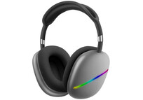 Kinsi AKZ-MAX10 Auriculares Inalámbricos Subwoofer RGB Negro Kinsi AKZ-MAX10 Auriculares Inalámbricos Subwoofer RGB Negro