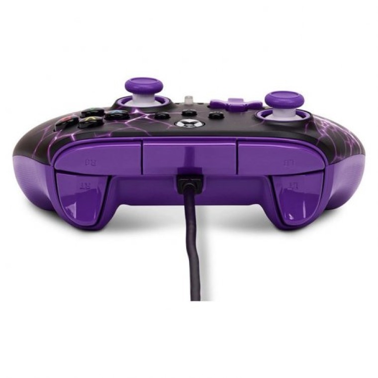 Power A Mando con Cable Extraíble Purple Magma para Xbox Series/One/PC