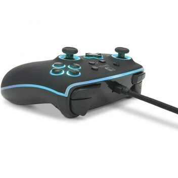 Power A Spectra RGB Mando con Cable Negro para Nintendo Switch