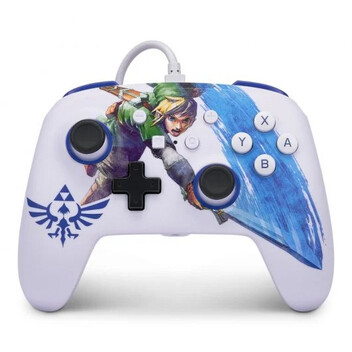 Power A Mando con Cable Extraíble Zelda Master Sword Attack para Nintendo Switch Power A Mando con Cable Extraíble Zelda Master Sword Attack para Nintendo Switch