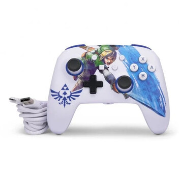 Power A Mando con Cable Extraíble Zelda Master Sword Attack para Nintendo Switch Power A Mando con Cable Extraíble Zelda Master Sword Attack para Nintendo Switch