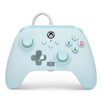 Power A Mando con Cable Extraíble Cotton Candy Blue para Xbox Series/One/PC Power A Mando con Cable Extraíble Cotton Candy Blue para Xbox Series/One/PC