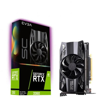 EVGA GeForce RTX 2060 SC OVERCLOCKED 6GB GDDR6 EVGA GeForce RTX 2060 SC OVERCLOCKED 6GB GDDR6