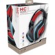 Gioteck HC-9 Auriculares Estéreo con Cable Rojo/Azul Multiplataforma