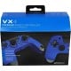 Gioteck VX4 Mando con Cable Azul para PS4/PC