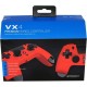 Gioteck VX4 Mando con Cable Rojo para PS4/PC