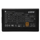 Fuente Alimentación Fuente de alimentación ThermalRight TR-TB650S 650W ATX 3.0 80 PLUS Bronze conden