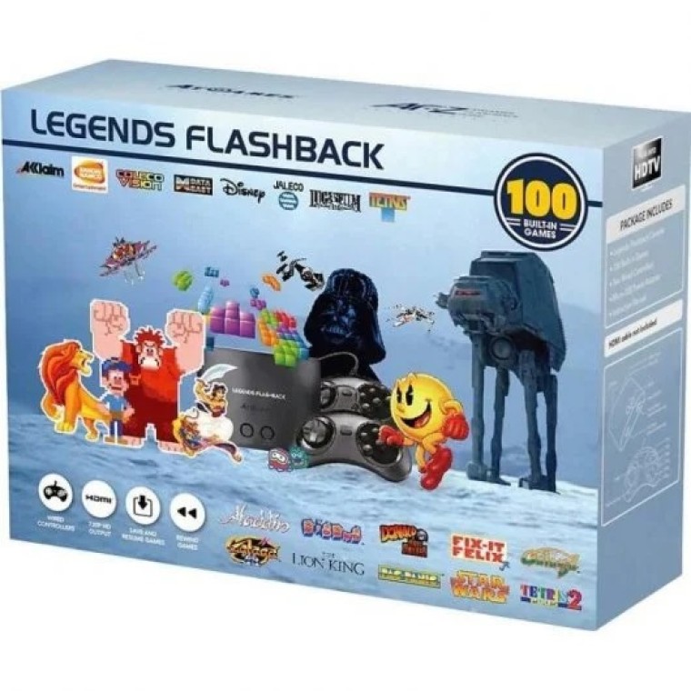 AtGames Legends Flashback Consola Retro 100 Juegos