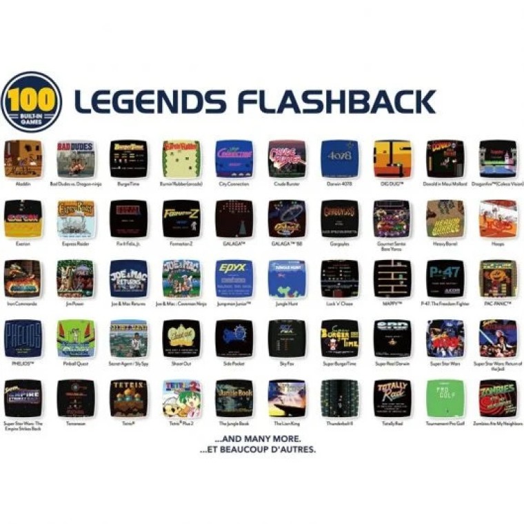 AtGames Legends Flashback Consola Retro 100 Juegos