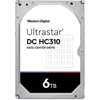 WD Ultrastar DC HC310 3.5" 6TB SATA 3 WD Ultrastar DC HC310 3.5" 6TB SATA 3