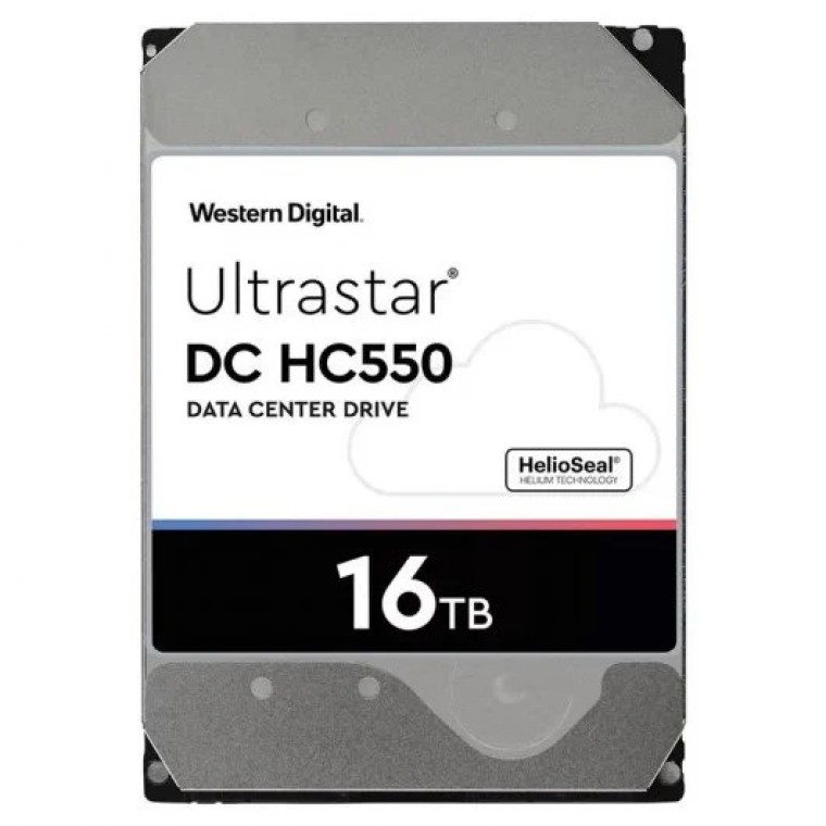 Western Digital Ultrastar DC HC550 3.5" 16TB SATA 3