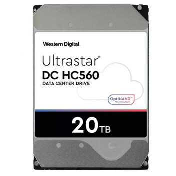 Western Digital Ultrastar DC HC560 3.5" 20TB SATA 3 Western Digital Ultrastar DC HC560 3.5" 20TB SATA 3