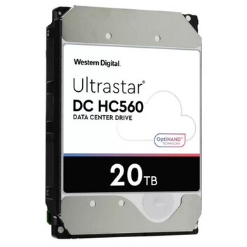 Western Digital Ultrastar DC HC560 3.5" 20TB SATA 3 Western Digital Ultrastar DC HC560 3.5" 20TB SATA 3