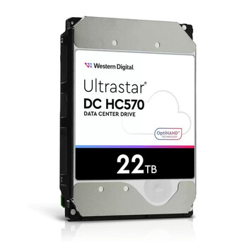 Disco Duro Western Digital Ultrastar DC HC570 22TB HDD 7200rpm 512MB SATA III Alto Rendimiento