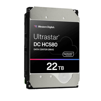 Disco Duro Western Digital Ultrastar DC HC580 22TB HDD 7200 RPM SATA 3.5" 512 MB