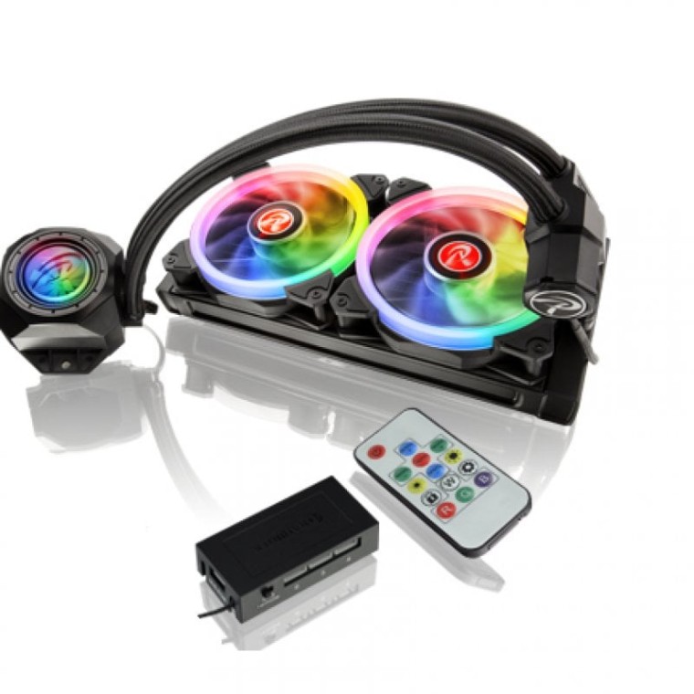 Raijintek Orcus RGB Rainbow Kit de Refrigeración Líquida 240mm